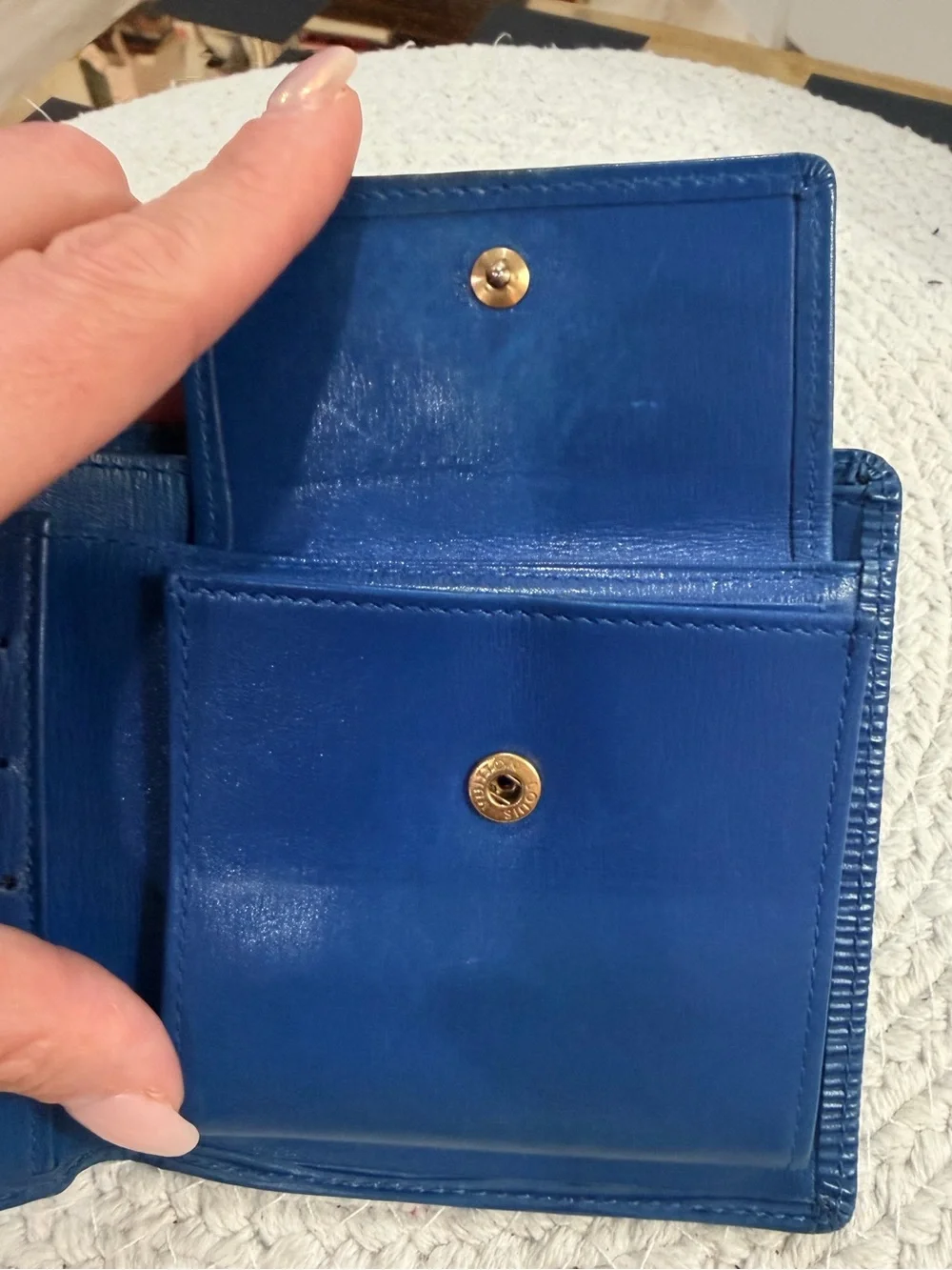 Louis Vuitton textured epi